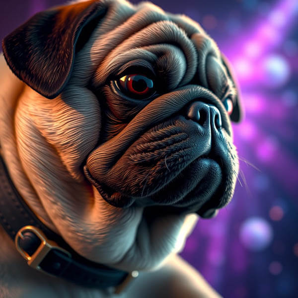 DIGITAL DOG ART AI GENERATED GALLERY