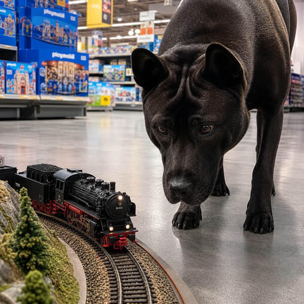 DIGITAL DOG ART AI GENERATED GALLERY