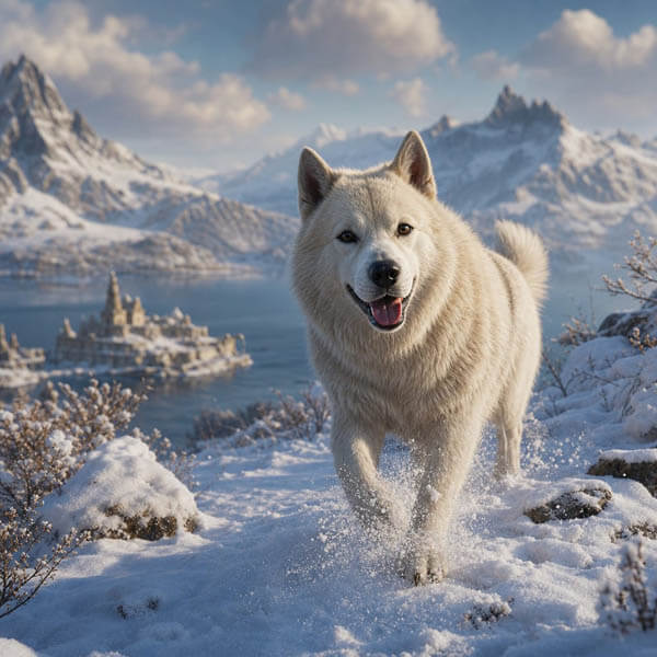 DIGITAL DOG ART AI GENERATED GALLERY