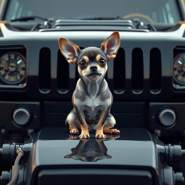 DIGITAL DOG ART AI GENERATED GALLERY