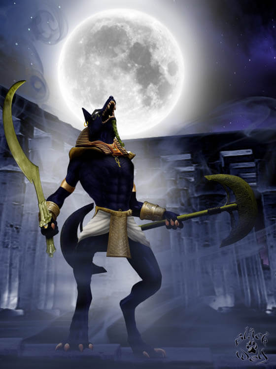 ANUBIS HERITAGE, ORIGINS & HISTORY - THIS GRAPHICS (c) BY BLACKWOLF STUDIO !