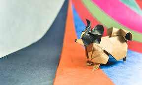 Dog and Puppy Origami Tutorials, Photos, How to make origami dog and puppy